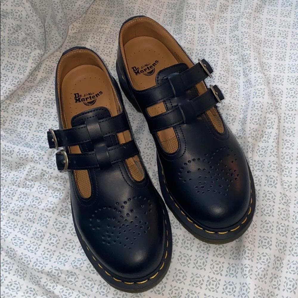 Black Doc Martin Mary Janes